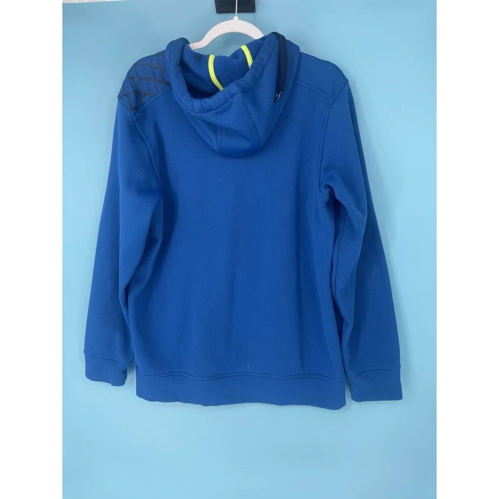 Adidas Men's‎ Full Zip Hoodie Jacket Blue Size XL